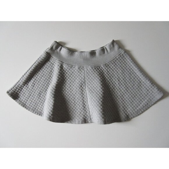 NWT Soft JOIE Kaydree B in Heather Grey Quilted Jersey Skater Skirt L $98 - Picture 2 of 4